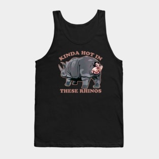 Ace Ventura /// Kinda Hot In These Rhinos Tank Top